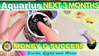 Aquarius! EMBRACE the UPGRADE! Wealth is Flowing PROGRESSIVELY! Coffee Cup Reading NEXT 3 MONTHS