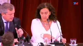 La queja de Michetti ante el micr&oacute;fono abierto
