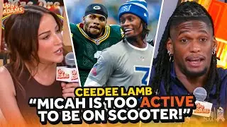 Cowboys CeeDee Lamb on Micah Parsons Recruiting George Pickens to Packers! Understands AJ Brown!