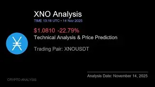 XNO (XNOUSDT) Technical Analysis - Price Prediction & Buy or Sell November 14, 2025