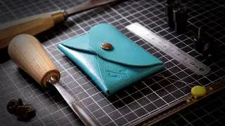 Et si on fabriquait un petit PORTE MONNAIE simple et élégant ? - Processus de Création #12