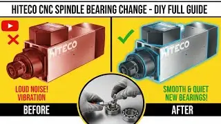 CNC Machine Ka Spindle Bearing Change | Hiteco Spindle 