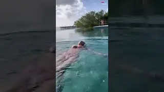 Malavika Mohanan chilling in Maldives
