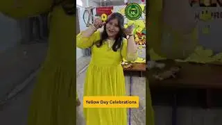 Yellow Day Celebration | MK Montessori Teacher Training Institute | Joyful Campus Moments