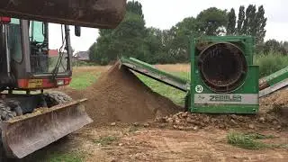 Trommelzeef grondwerken francis geldhof