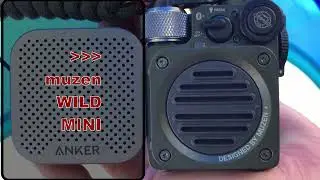 【音質比較】muzen WILD MINIとAnker SoundCore NANO