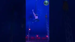 🤸&zwj;♂️ Ek Rassi, Ek Jaan aur Adhbut Circus Art!🤯#sortsfeed #trending #shortvideo #circusvideo