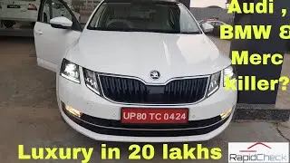 Skoda Octavia Laurin and Klement || Detailed Hindi Review || Can it beat BMW , MERC and AUDI's?