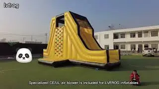Inflatable Climbing and Slide Combo#inflatablegames #slides