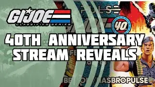 GI JOE CLASSIFIED | Hasbro Fan First Stream Reveals | Review
