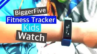 Kids Fitbit. Unboxing BiggerFive Fitness Tracker Watch