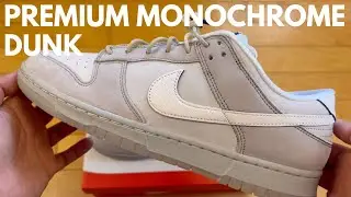 РАСПАКОВКА Кроссовок Wolf Grey Pure Platinum Nike Dunk Low Premium &mdash; стоят ли материалы повышения цены?