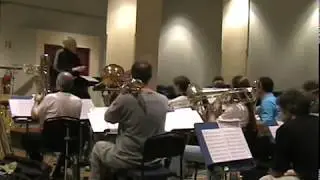 Bob Brookmeyer's New Art Orchestra Rehearsal Part 1