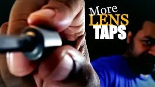 ASMR Camera Lens Tapping, Touching & Scratching with NIGHT Ambience (No Talking)