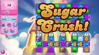 Candy Crush Saga Upper Kingdom | Star Tournament | Level #17 - FULL Boosters | Magn&iacute;fico!