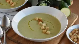 👌 Crema de calabacín y puerros FÁCIL, ECONÓMICA Y BUENÍSIMA