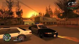 GTA San Andreas - Blueberry Shootout and Rampage + Six Star Escape