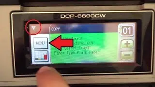 Connecting Brother DCP-6690CW via Wi-Fi