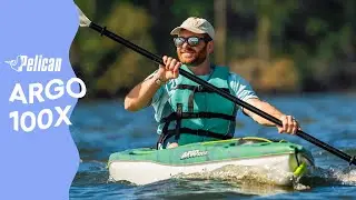 PELICAN | ARGO 100X Recreational Kayak on Water