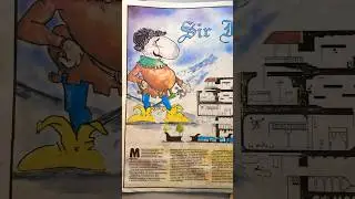 Sir Fred - 1986 Game for ZX Spectrum / MSX / Amstrad CPC #retrogaming #8bit #nostalgia #synthwave