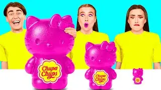 Большая, Средняя или Маленькая Тарелка Челлендж | Вкусные Кухонные Рецепты от Crazy DO
