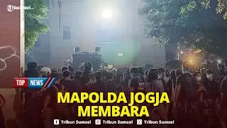 🔴Detik-detik Aksi di Polda DIY Berujung Ricuh, Massa Lempari Kembang Api dan Dobrak Pagar
