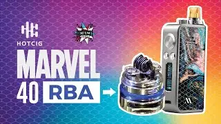 EP16: BOLEH LAWAN DENGAN VAPE MOD? MARVEL 40 RBA (ADJUSTABLE AIRFLOW).