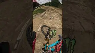 POV: BIG jumps in Austria with my mates at Backyard Battle #mtb #pov #gopro #backyardbattle