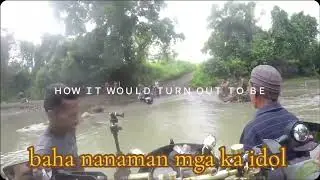 nag pa buhat nalang kita 😅😅BAHA naman#please_subscribe_my_channel #markjmotovlog #roadsafetyfirst