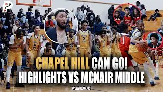 Chapel Hill MS Boys DOMINATE McNair 💥 | 8th Grade Night Victory