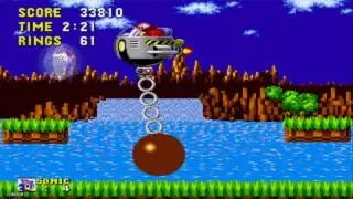 Sonic The Hedgehog - First Boss Fight