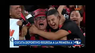 Cúcuta deportivo regresa a La A Venció al Real Cundinamarca en penales 