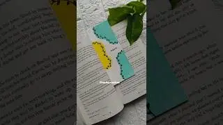Boho Bookmark Idea 😍🔖#shorts #painting #bookmark