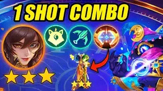 STRONGEST MARKSMAN LESLEY 1 SHOT ENEMY X MYSTIC MEOW COMBO | MAGIC CHESS GAMEPLAY 