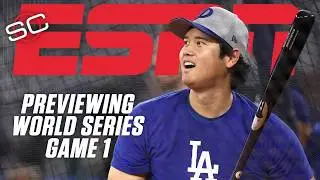 World Series Game 1 Preview ⚾ Can Ohtani & Guerrero Jr. stay hot at the plate? | SportsCenter