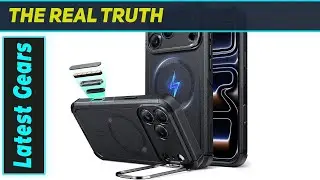 Чехол ESR для iPhone 17 Pro со встроенной подставкой &mdash; лучшая защита военного уровня и контроль к...