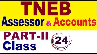 Class 24 l TNEB Assessor & Junior Assistant Accounts | Aptitude and Mental Ability Questions