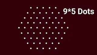 Simple Aani Madham Flower Rangoli 9x5 Flower Muggulu Pandaga Muggulu Beautiful Rangoli