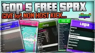 ❖[GTA5/1.28] Top 5 Free SPRX Menus + Download❖