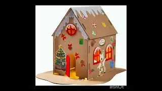 DIY GINGERBREAD KIT FROM AMAZON!!!
