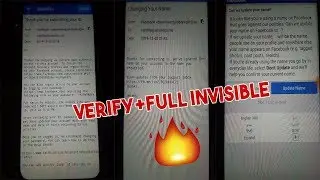 Full Invisible Name Id {Verify+Invisible}