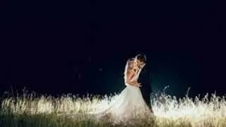 Black Unicarns: Night Wedding Photos
