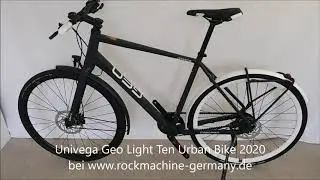 Univega Geo Light Ten Shimano Alfine Gates Carbon Drives Urban Bike 2020