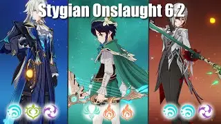 Neuv Hyperbloom, Venti Hexerei, and Arlecchino Lunar-Vape | 6.2 Stygian Onslaught (Genshin)
