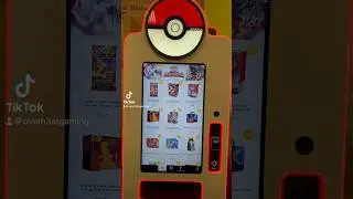 Pok&eacute;mon Center Vending Machine RESTOCK!