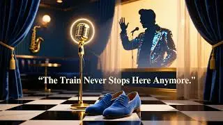The Train Never Stops Here Anymore - Badmood Blue Suede Rollers