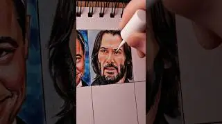 How to draw Jhon Wick #art #draw #movie
