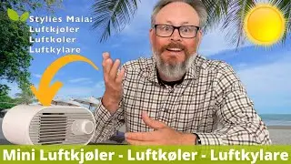 Stylies Maia Luftkj&oslash;ler  Luftk&oslash;ler Luftkylare Mini Air condition