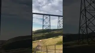 Worlds Largest Trestle bridge in Lethbridge, Alberta owned by Canadian Pacific Railway