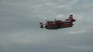 CL 415 tanker 284 practice drops at Paddy's Pond NL